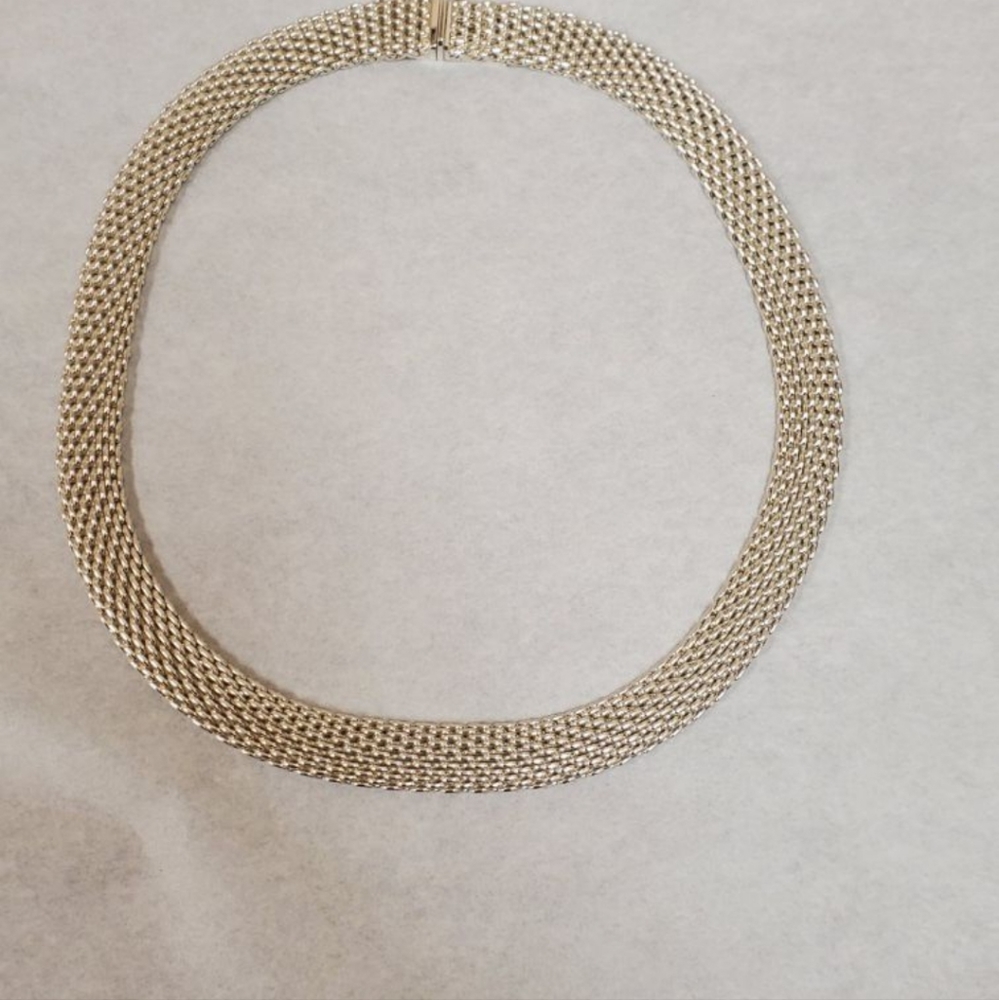 Tiffany & Co. Somerset Mesh Necklace
